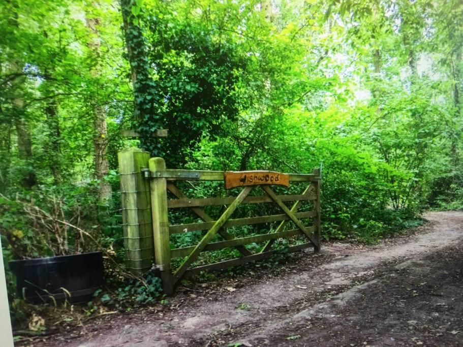 Campismo de Luxo Cosy Woodland Romantic Retreat With Log Fires And Nature Sturry